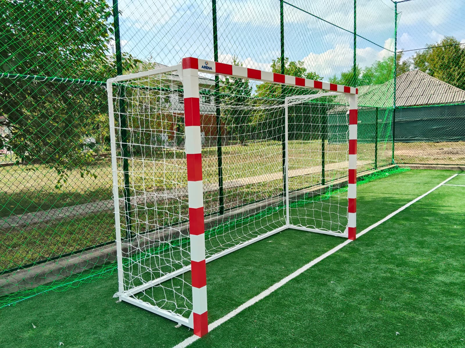 Reabilitare Teren de SPORT cu gazon sintetic 44x22