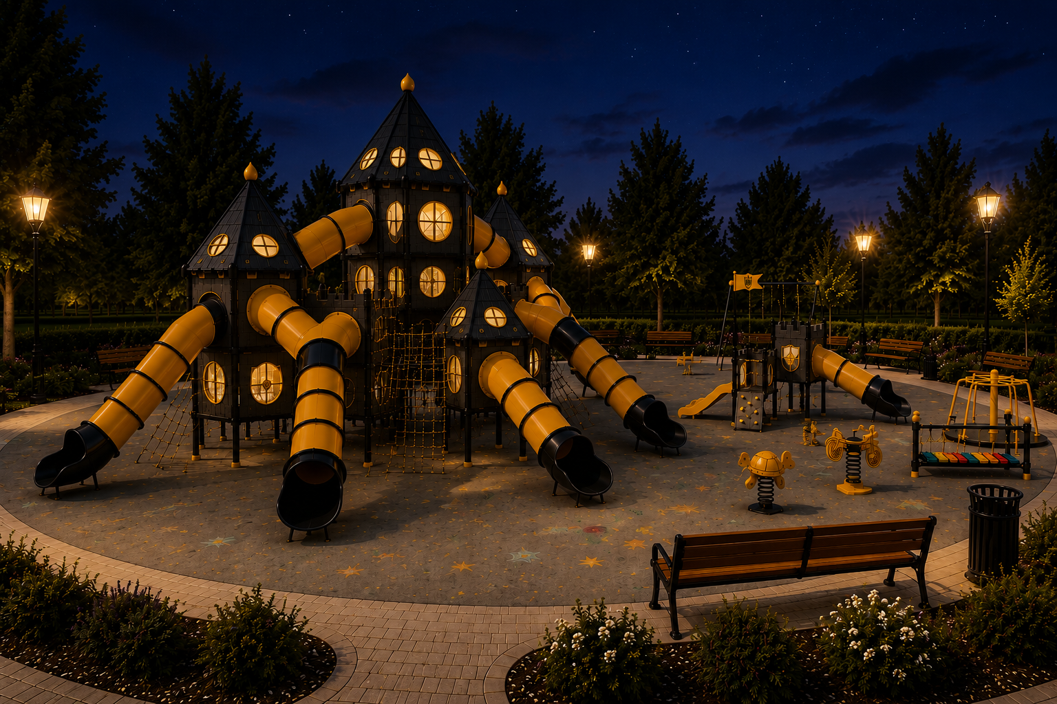 Parc de Joacă Multifuncțional „Adventure Castle”