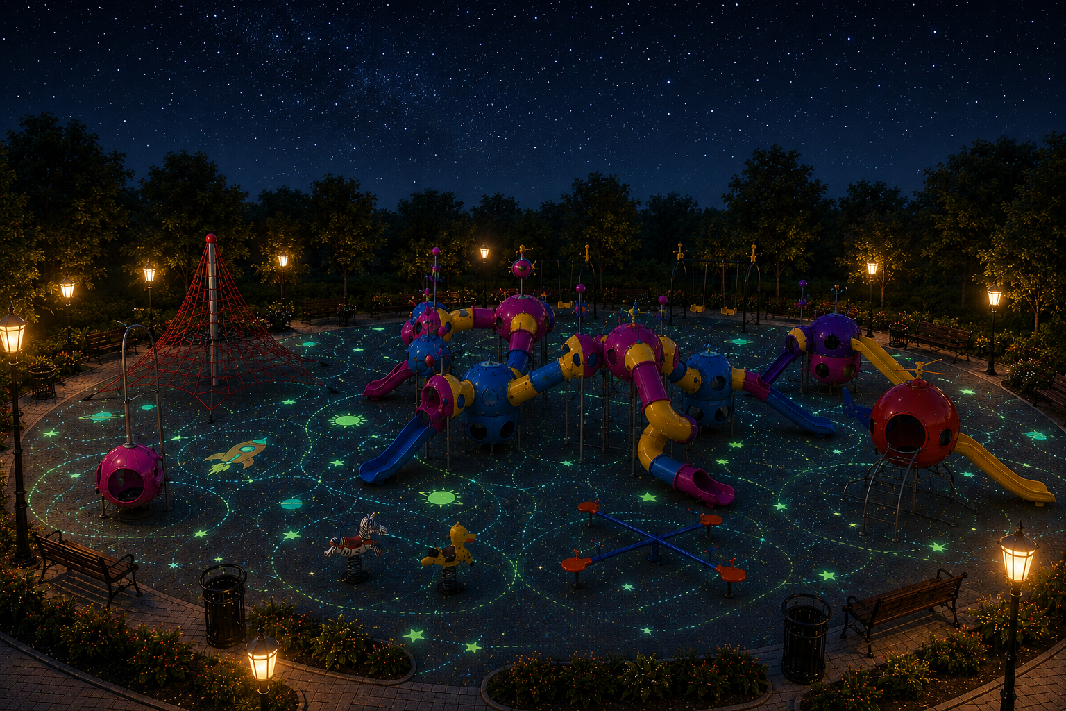 Loc de Joacă Tematic - GALAXY PARK
